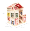 TG46231 Wooden three-story villa details Picture